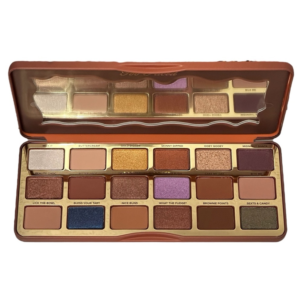 TOO FACED Better Than Chocolate Eyeshadow Palette Neutral Multicolor $54 MSRP - Picture 11 of 11